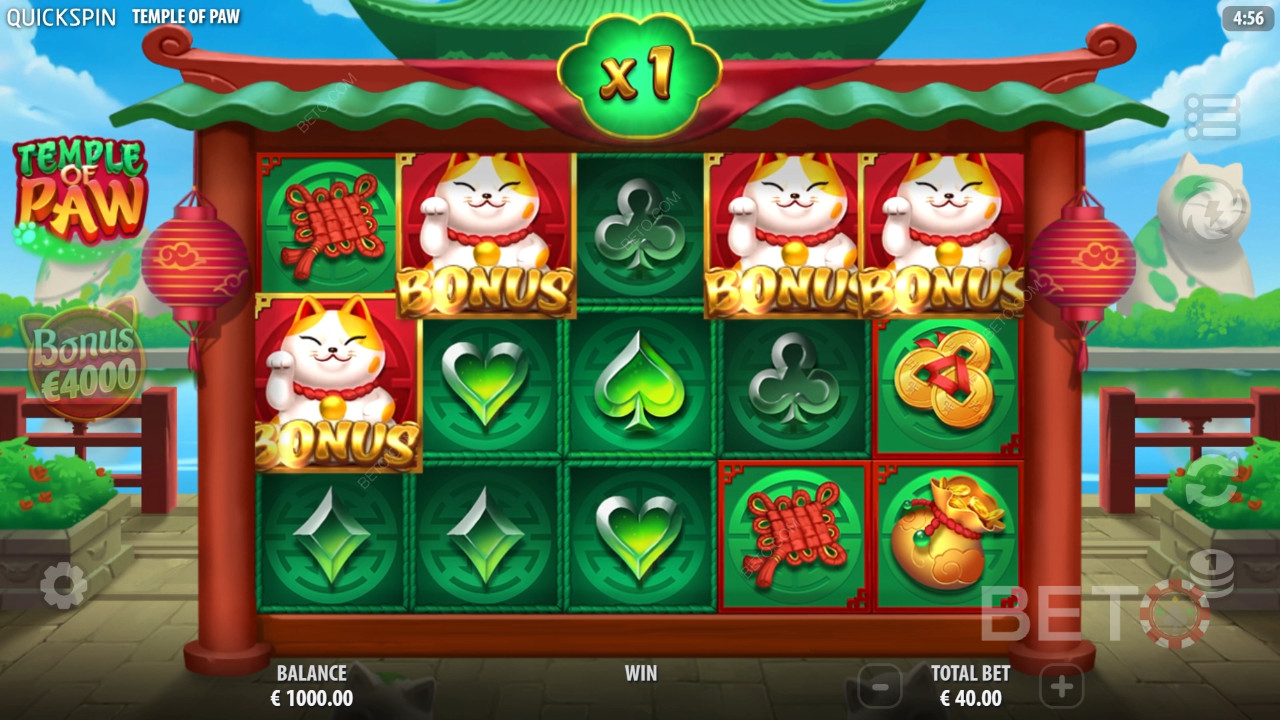 Temple of Paw Free Play