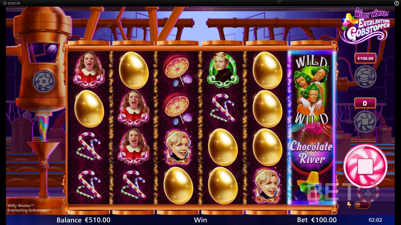Willy Wonka Everlasting Gobstopper Review by BETO Pokies