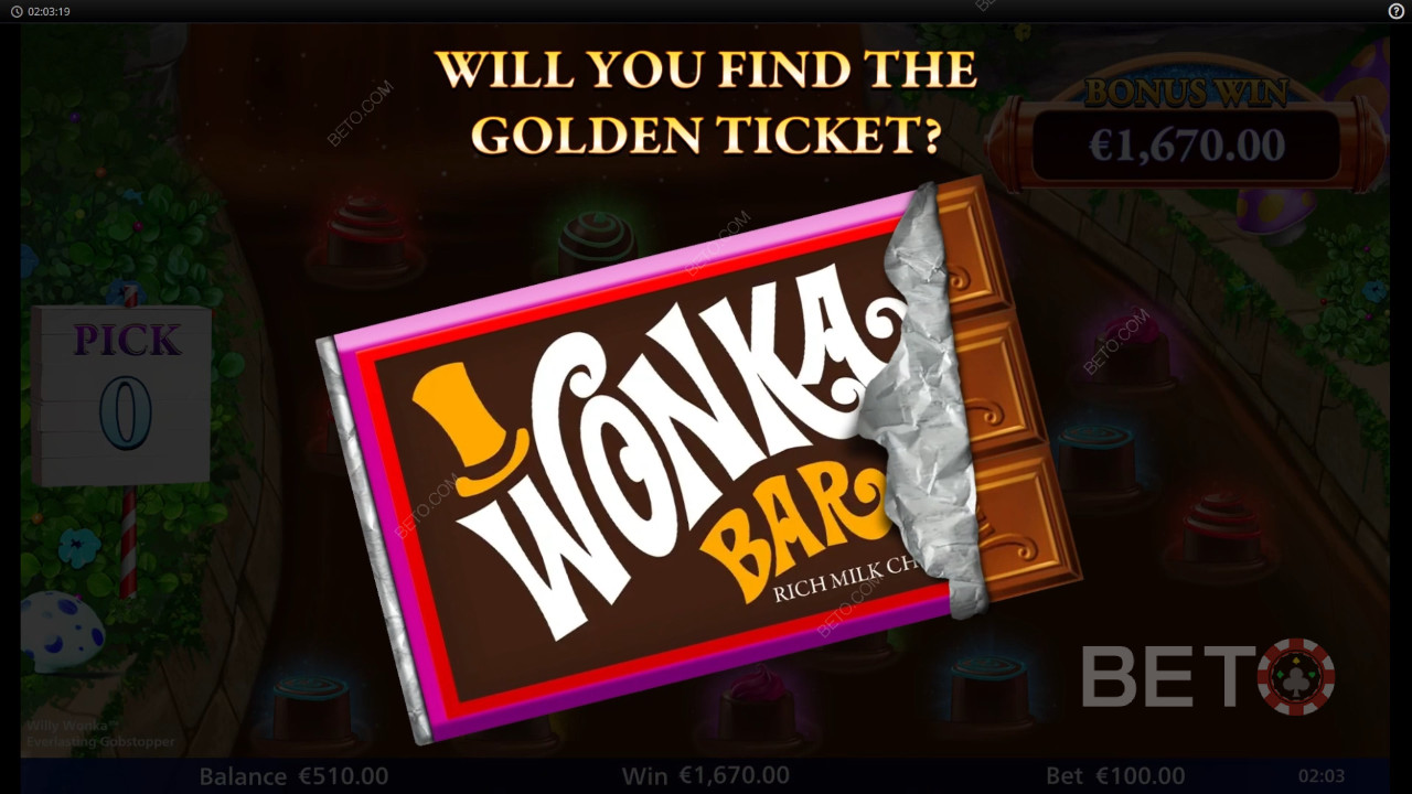 Review: Willy Wonka Everlasting Gobstopper Pokie Online