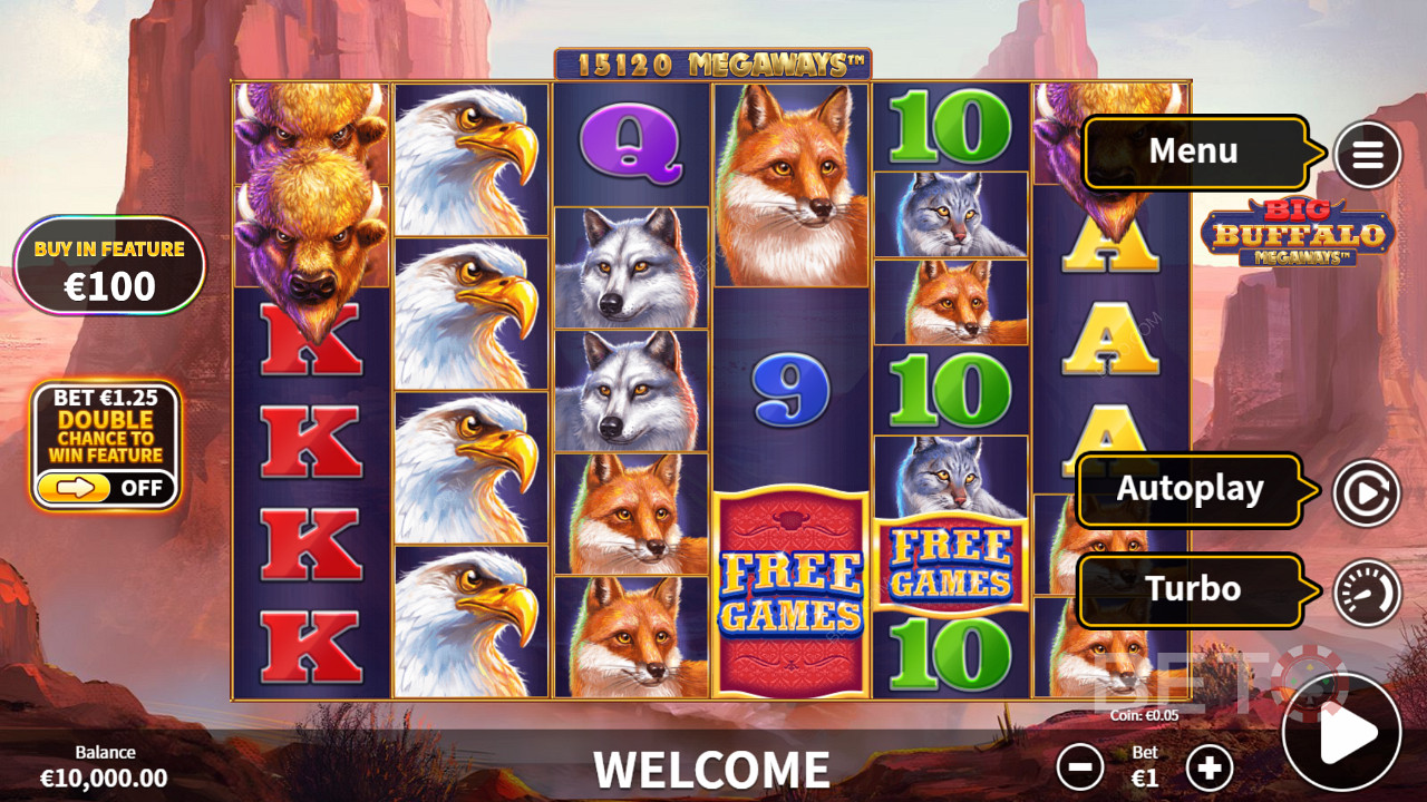Unique gameplay choices in Big Buffalo Megaways