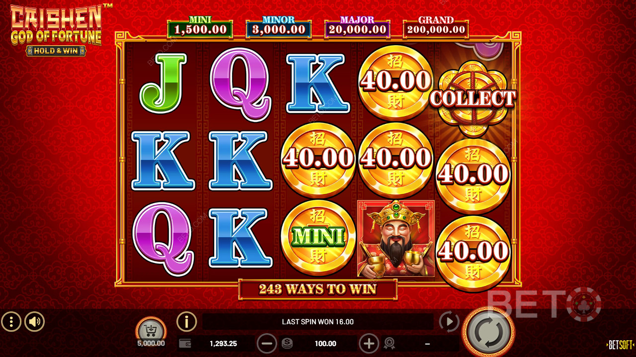 Caishen God of Fortune Review by BETO Pokies