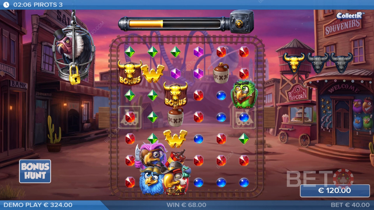 Uncover Bonus Riches in Pirots 3 by ELK Studios