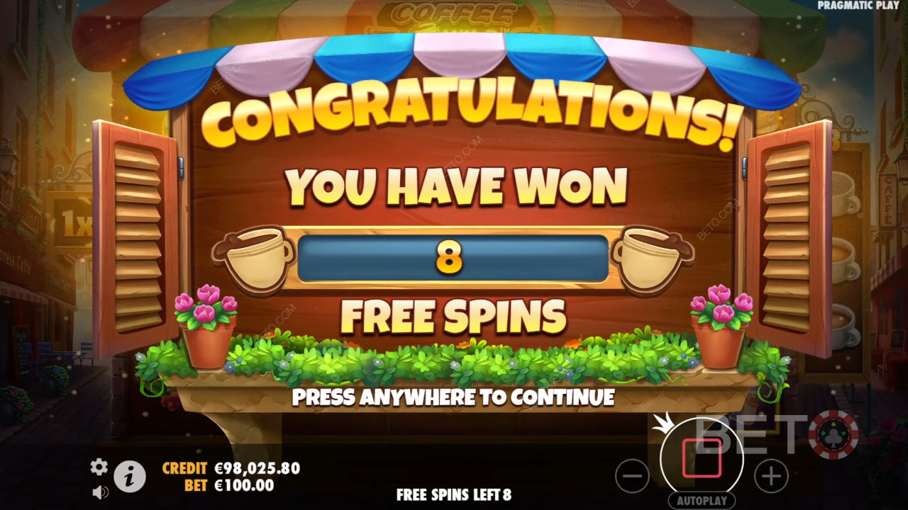 Brew Up Wins in Coffee Wild by Pragmatic Play