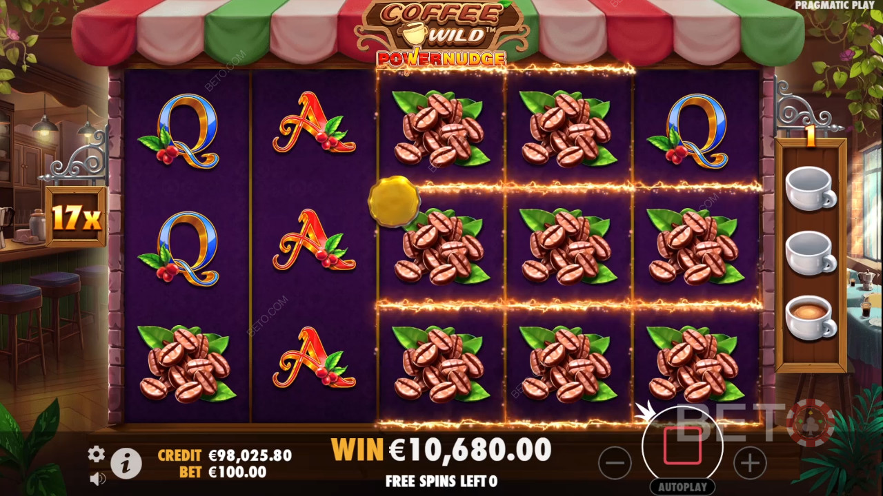 Ripper Bonus Features in Coffee Wild by Pragmatic Play