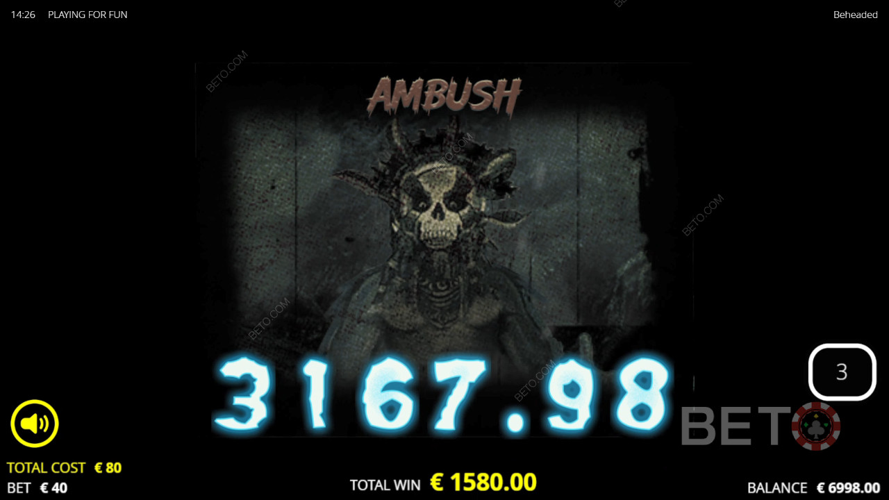Cracking Bonuses in Beheaded by Nolimit City