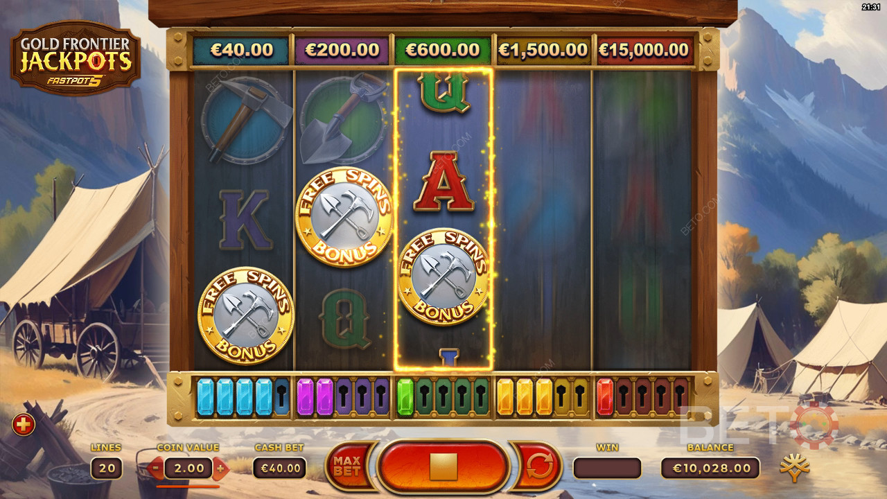Gold Rush Riches: FastPot5 Pokie Review by BETO