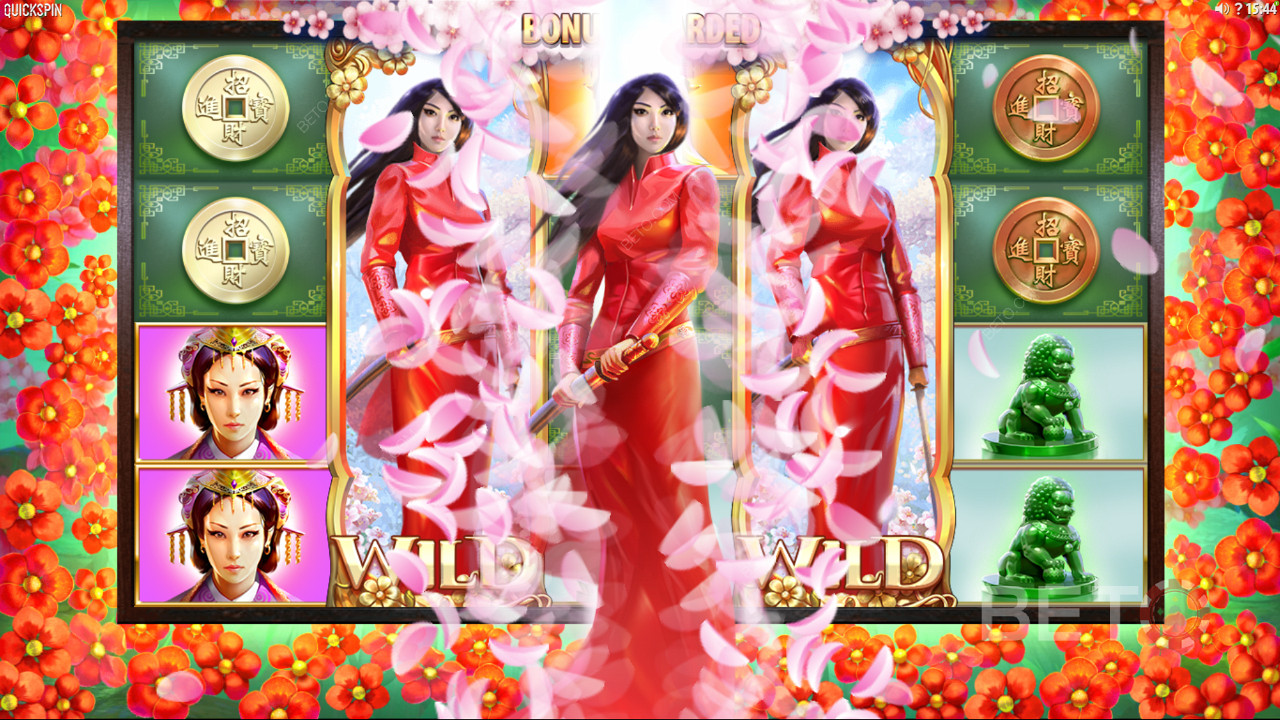 Quickspin with Sakura Fortune - Join this Aussie-loved Japanese Princess on her ripper quest to battle evil emperors