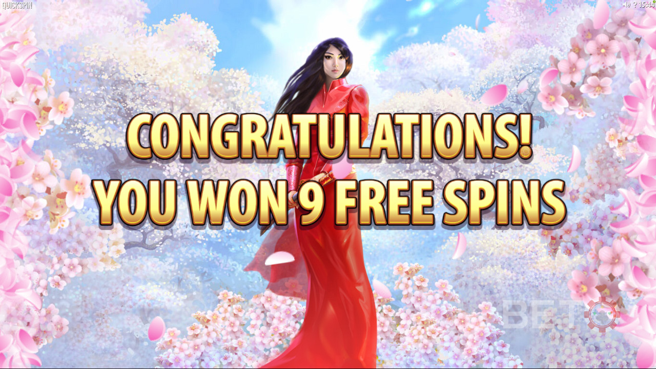 Score free spins with 3+ Scatters on adjacent reels left to right