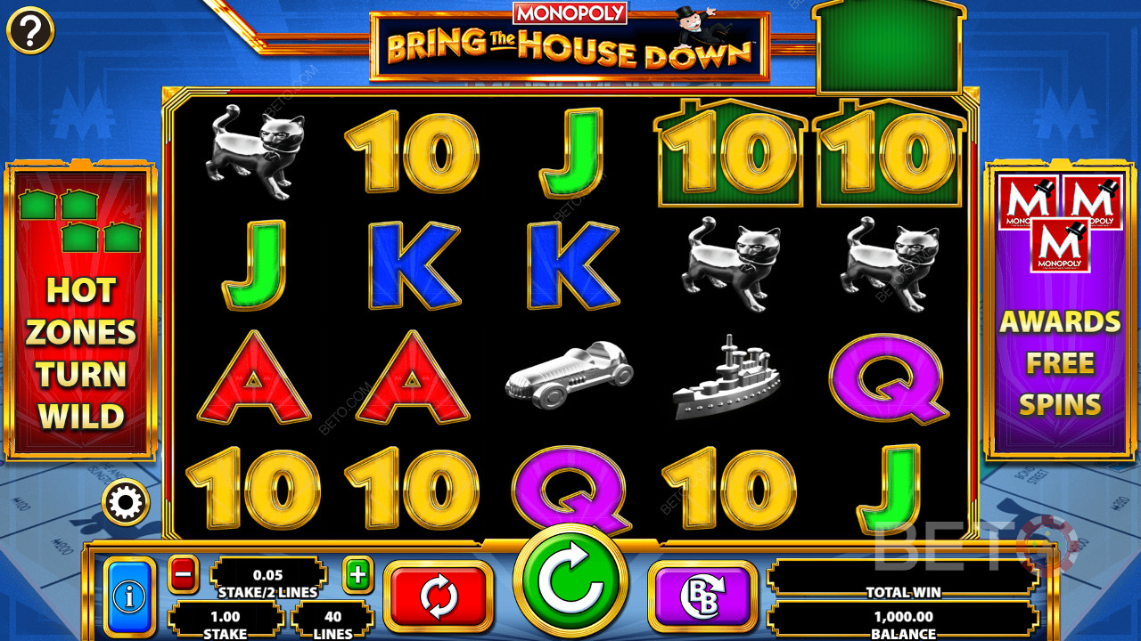 Classic board game meets pokie: Monopoly House Party