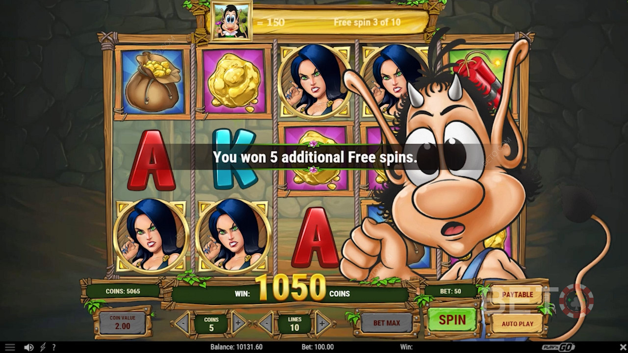 Grab 5 Free Spins with Hugo on BETO Pokies
