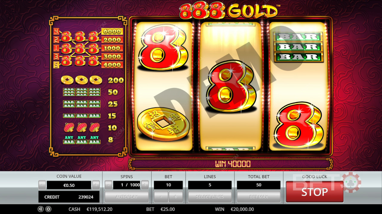 888 Gold: BETO Pokies