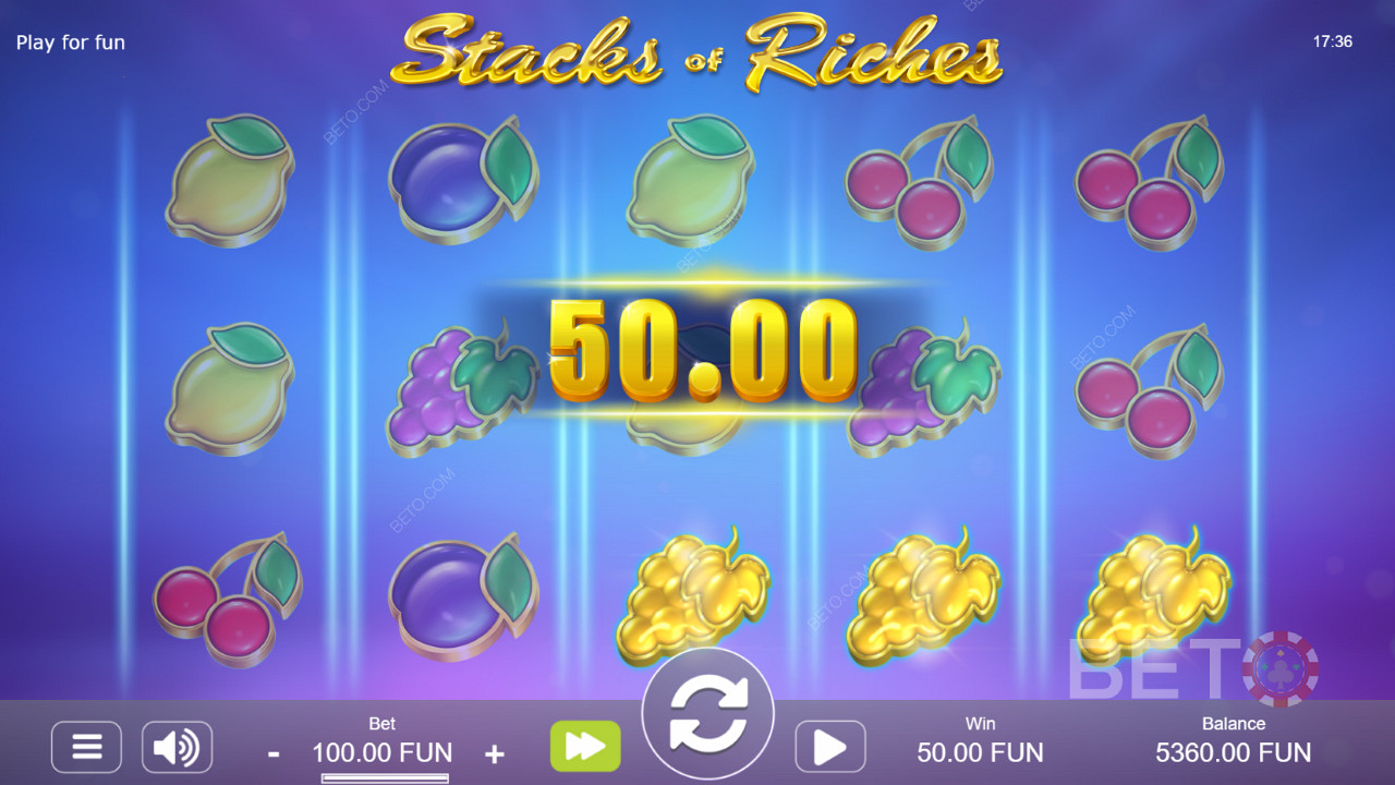 Ripper wins in Stacks of Riches