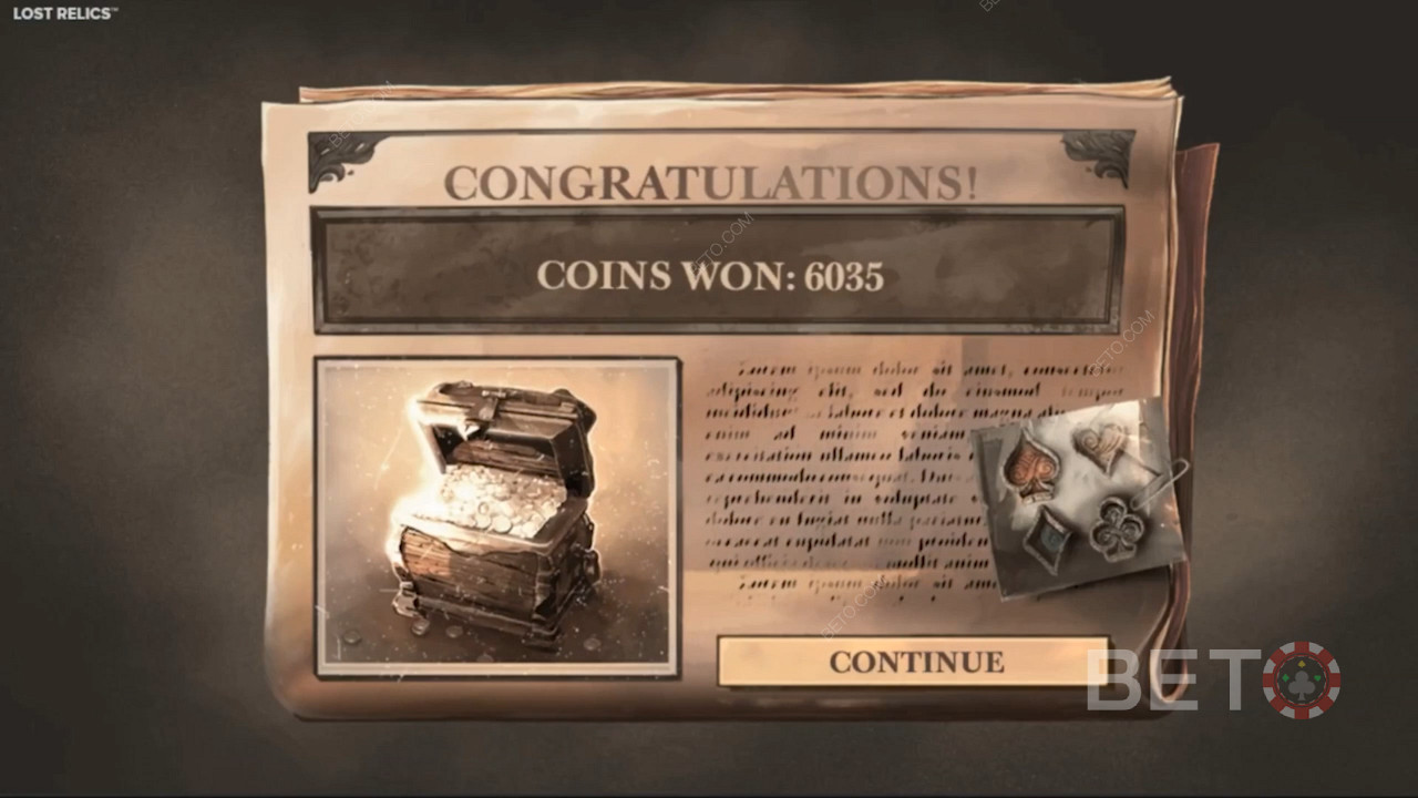 Lost Relics serves up a ripper pokie with 5 reels and 5 rows