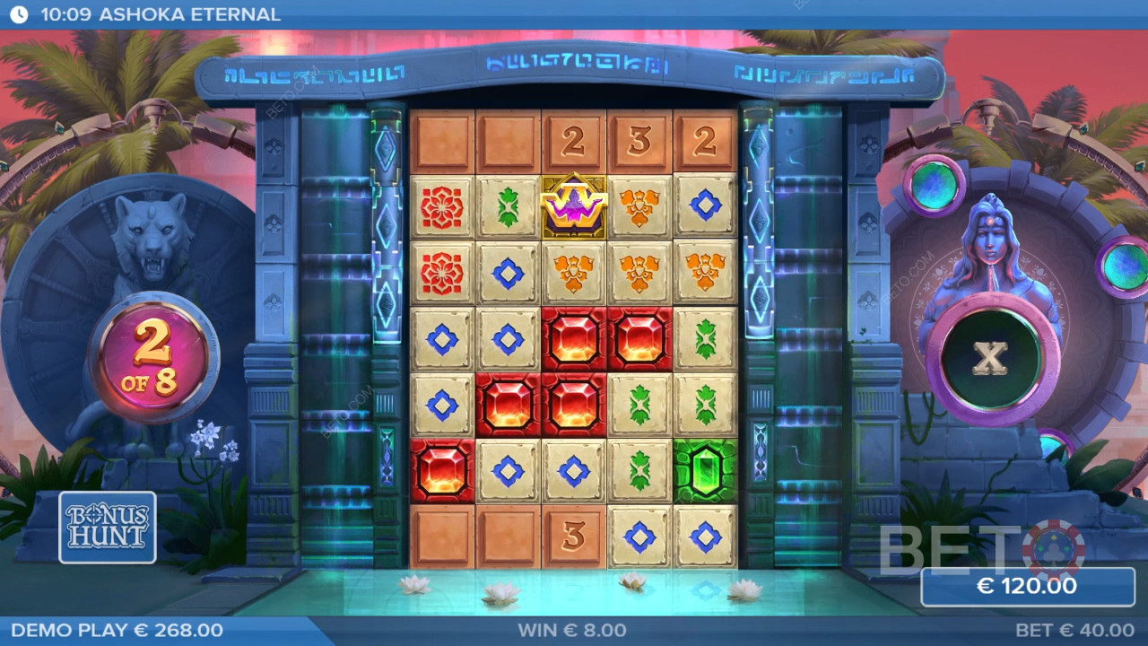 Bag 25,000x Your Stake in the Ashoka Eternal Pokie!