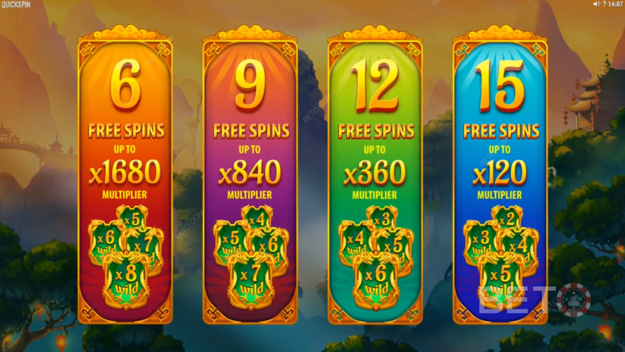 Score ripper free spins in Eastern Emeralds pokie
