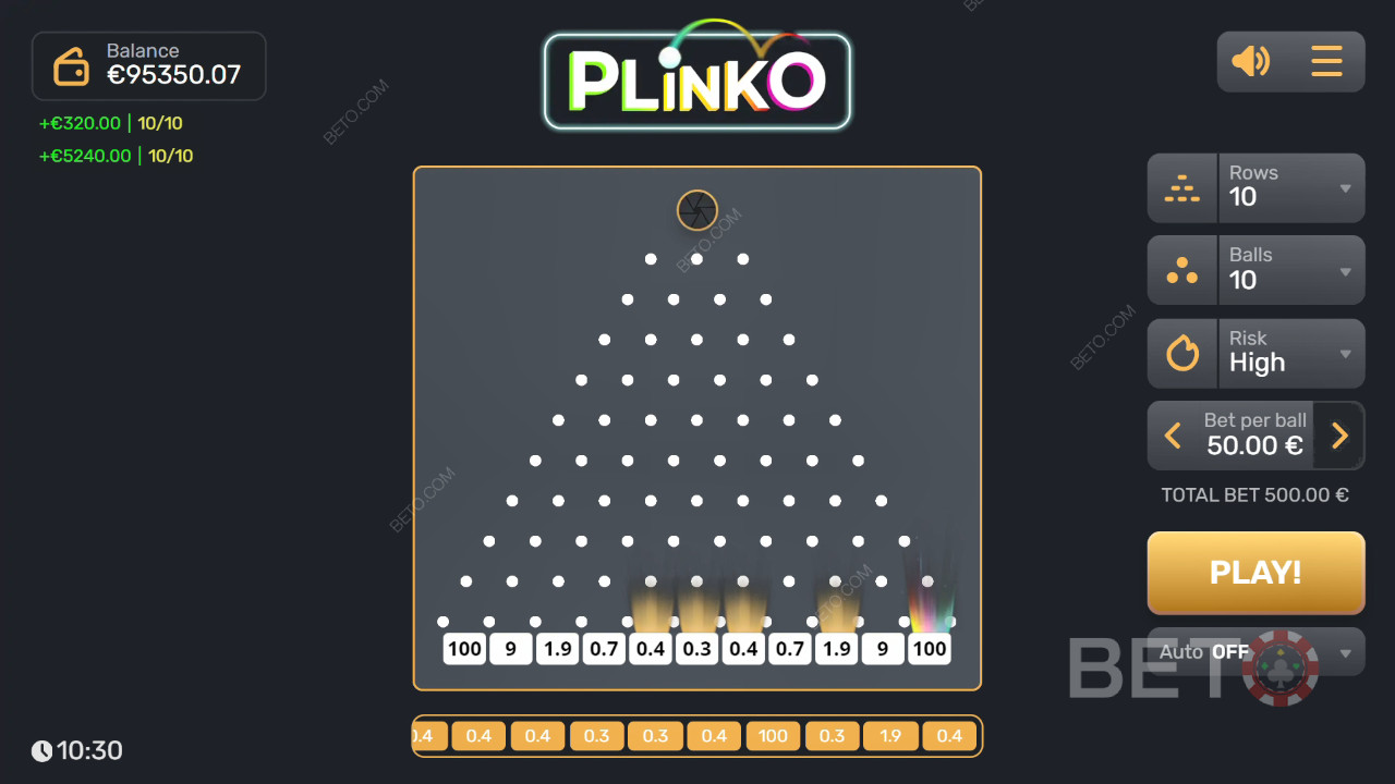 Plinko (Gaming Corps) Free Play