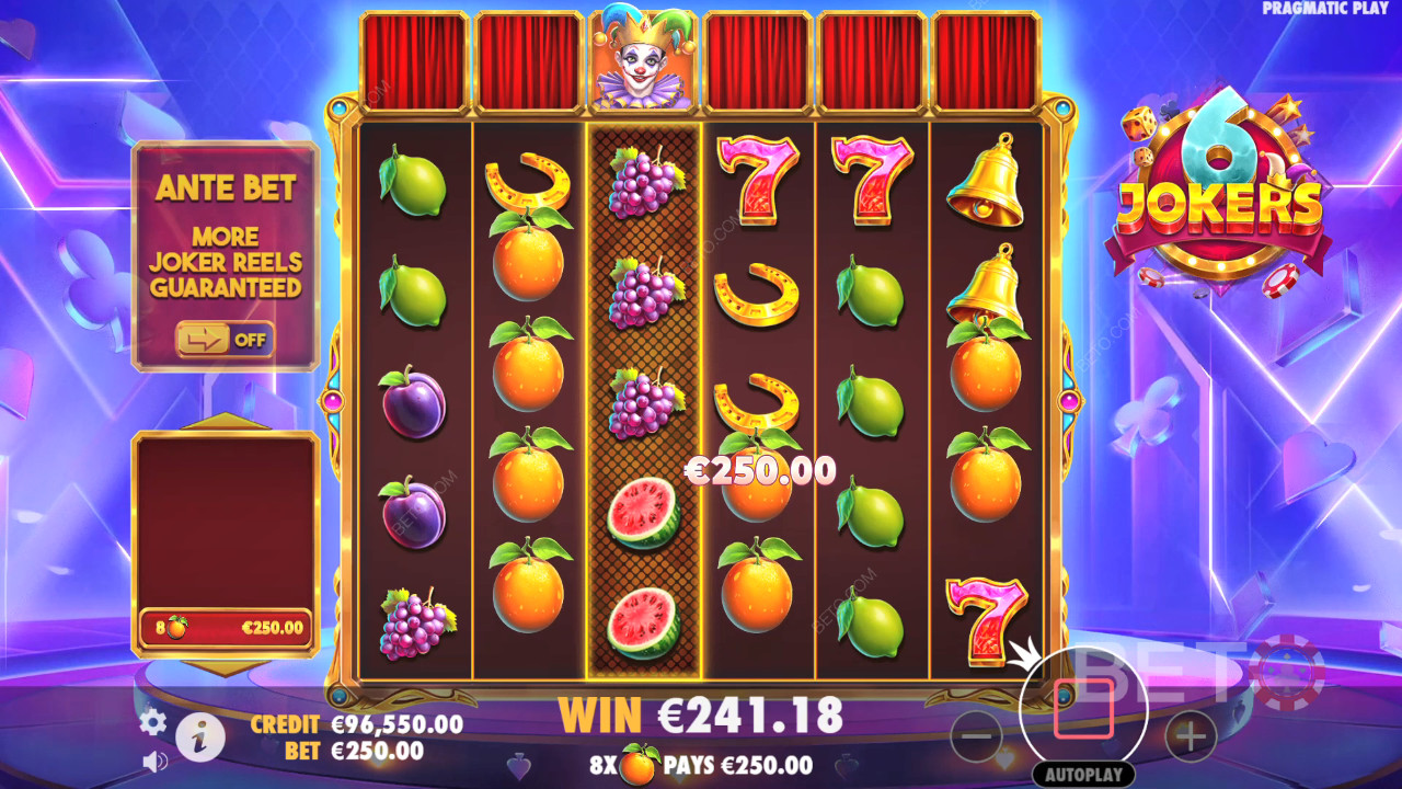 Ace the 6 Jokers Pokie by Pragmatic Play