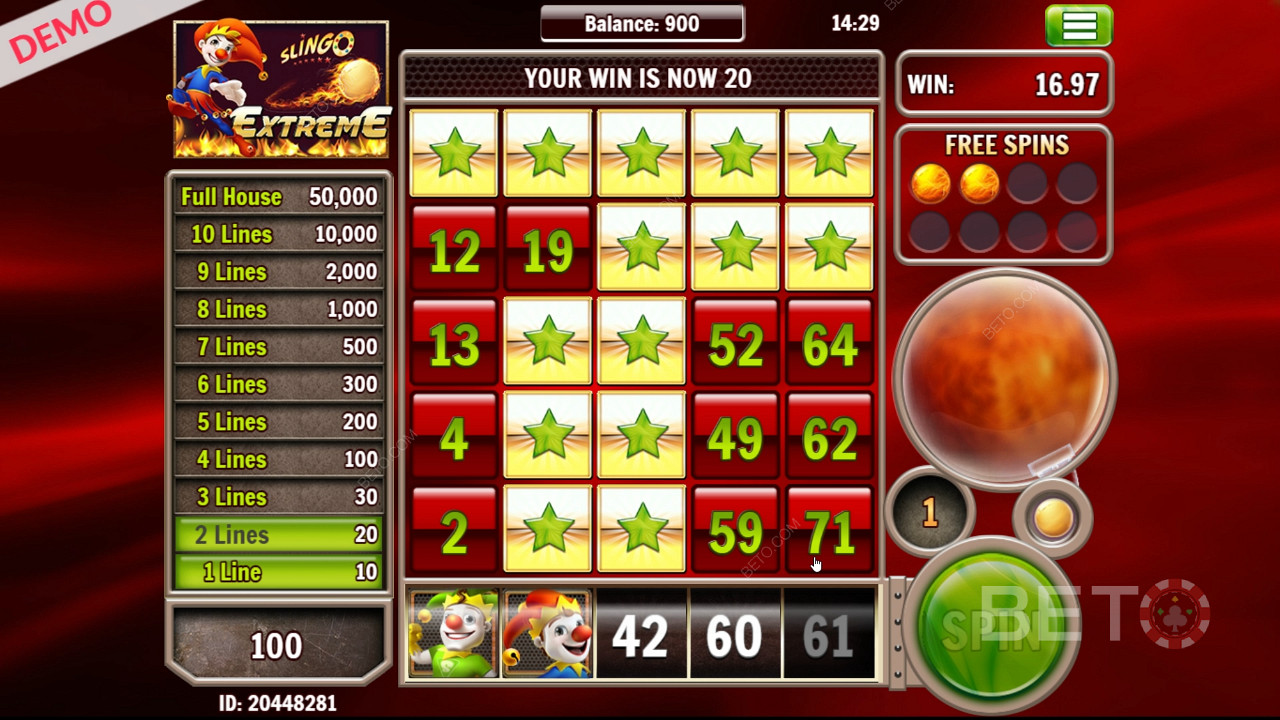 Nail your Slingo in 11 spins and snag the pokie in style.