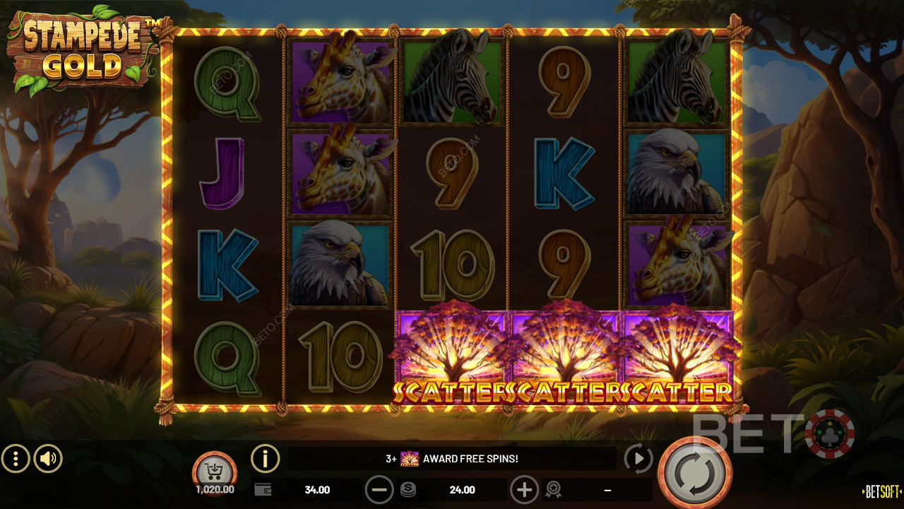 Stampede Gold Pokies Review by BETO