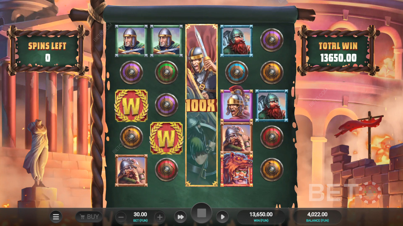 Roman Rivals: Blood and Sand Review by BETO Pokies