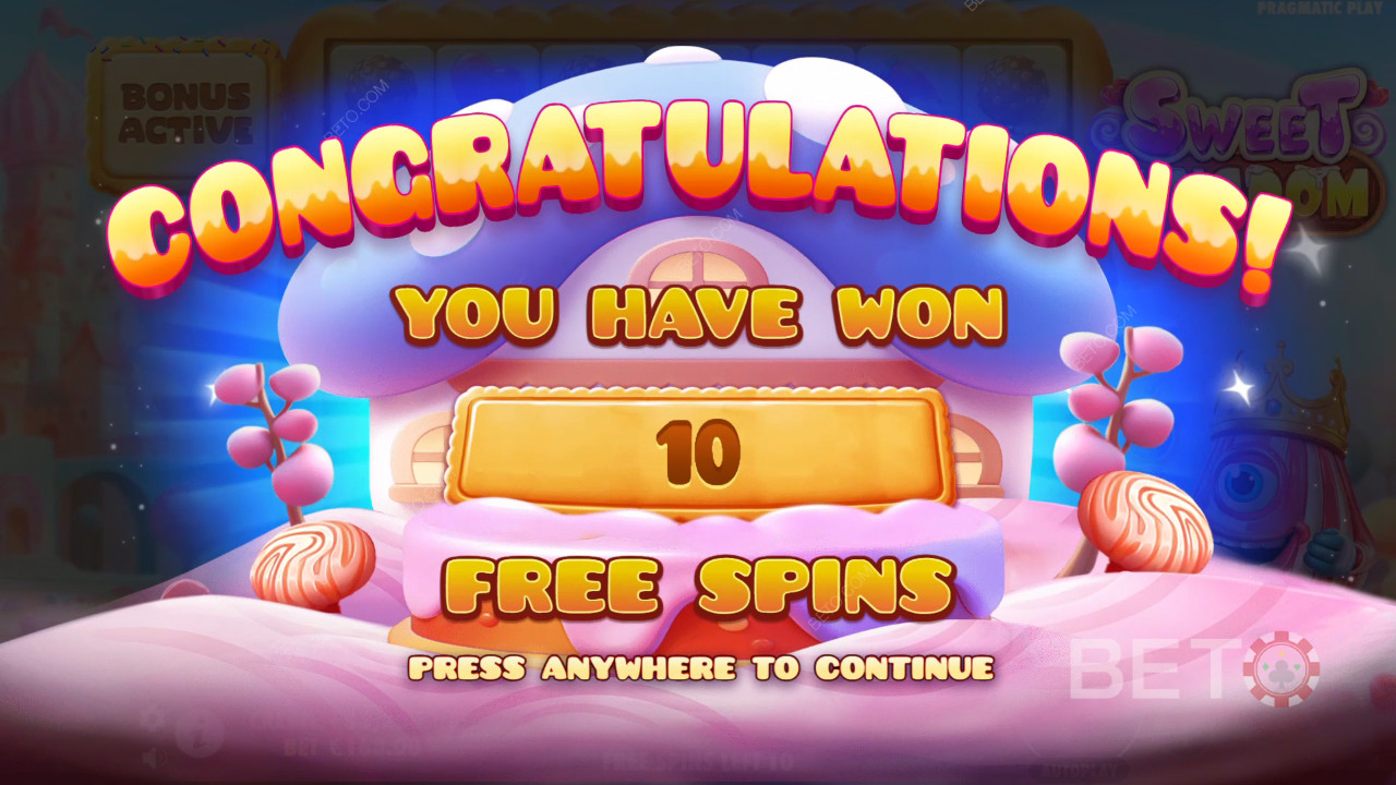 Score Big in the Sweet Kingdom Pokie: 10,000x Wins!