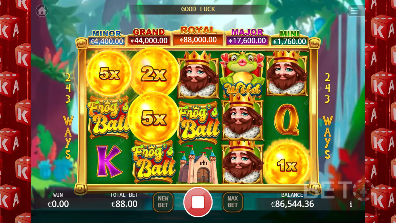 Frog's Ball Lock 2 Spin Free Play