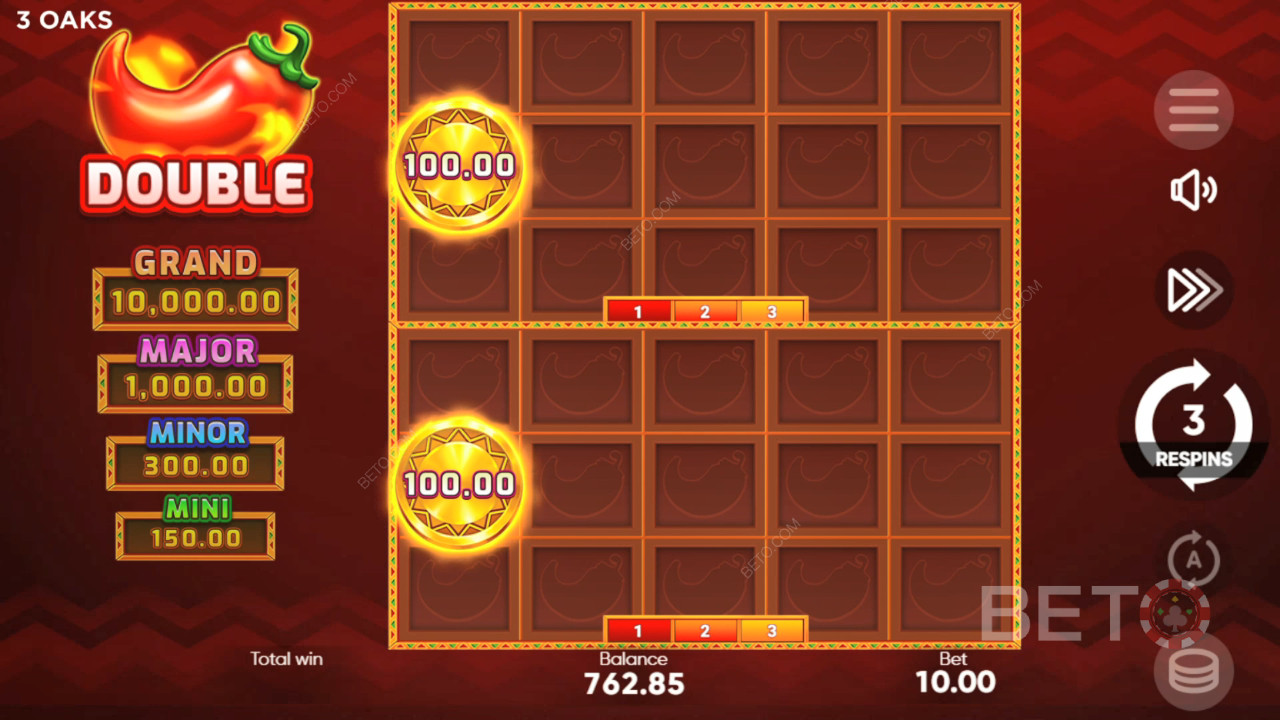 Score 1,000x Your Wager on the 3 Hot Chillies Pokie!
