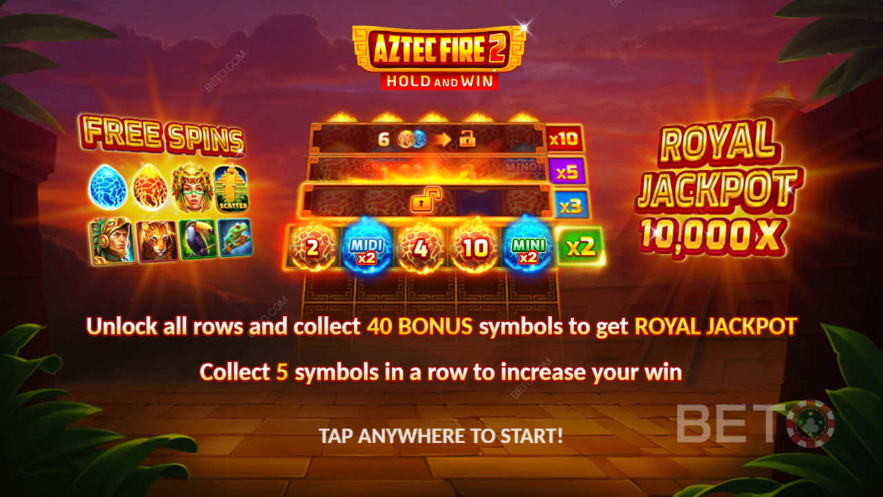 Aztec Fire 2: Ripper Bonus Features Breakdown