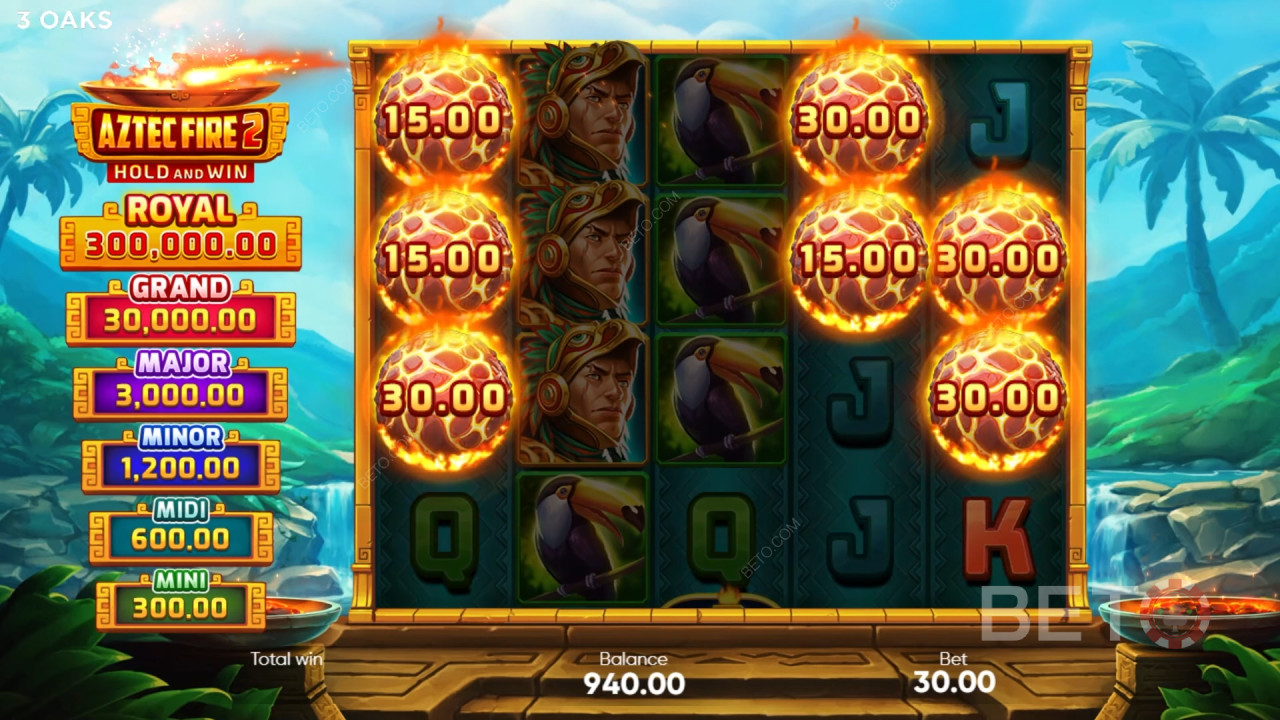 Aztec Fire 2 Free Play