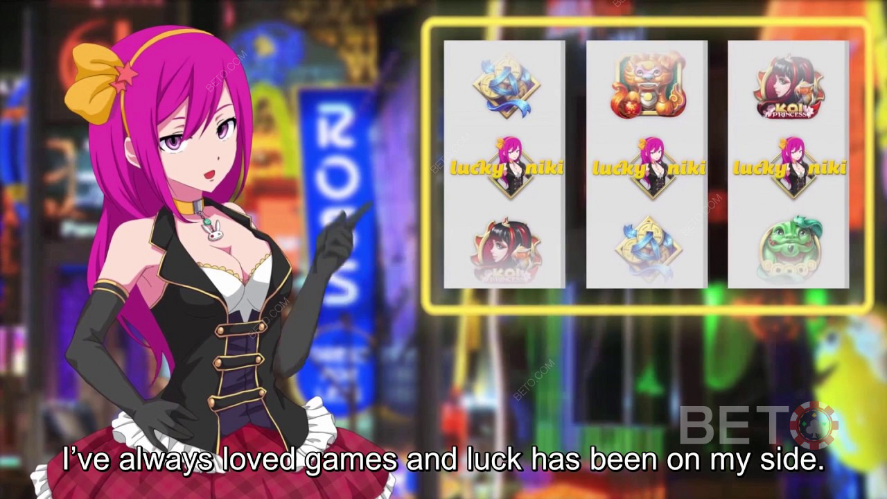 Pokie jackpots and slot machines at Lucky Niki