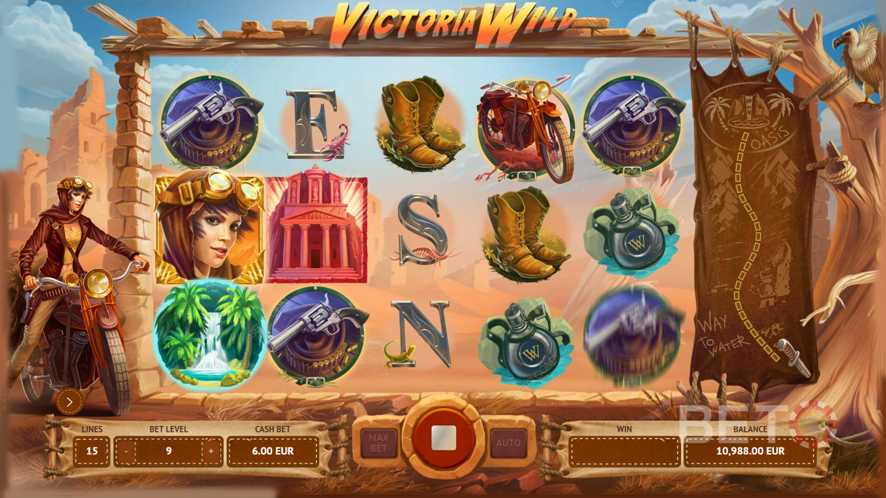 Snag oasis icons on the reels to score Oasis Free Spins