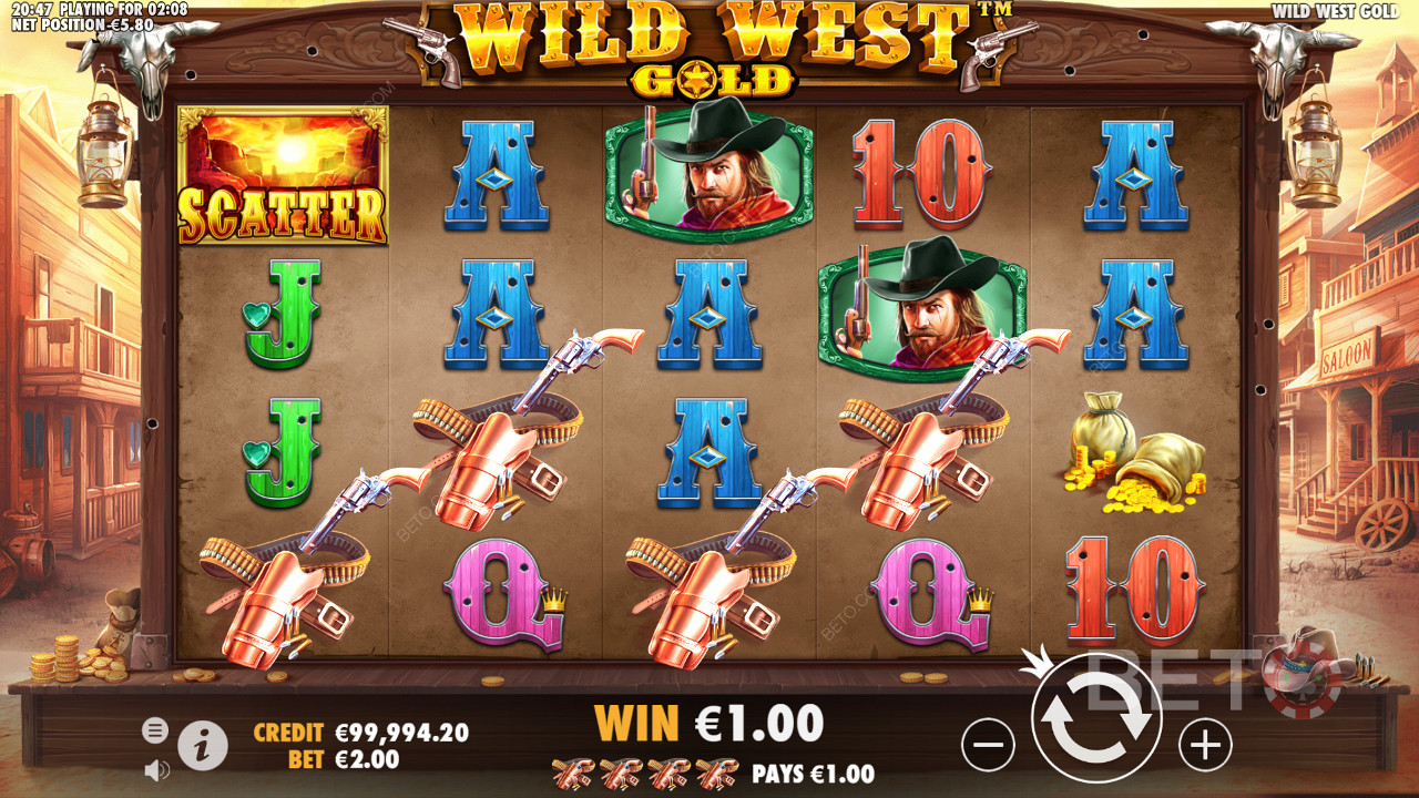Strike it rich in Wild West Gold