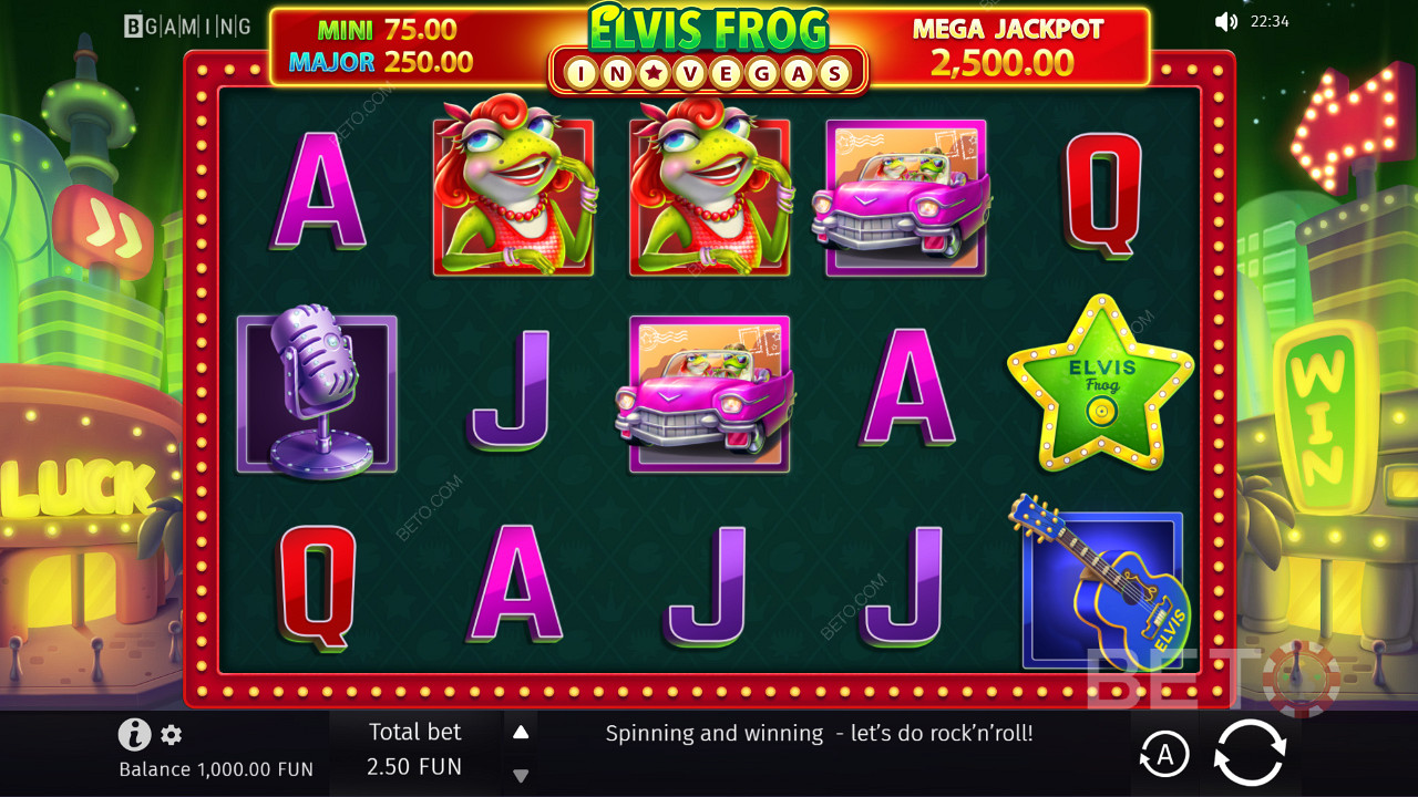 Spin for a chance at Jackpot Prizes up to 1,000x your wager