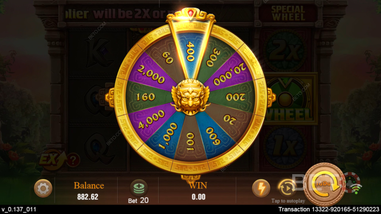 Ripper Bonus Features in Fortune Gems 2 by TaDa Gaming
