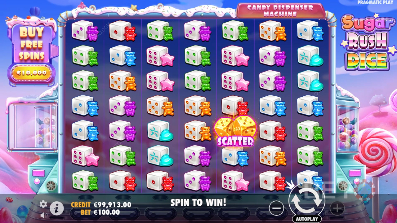 Sugar Rush Dice: Aussie Pokie Review