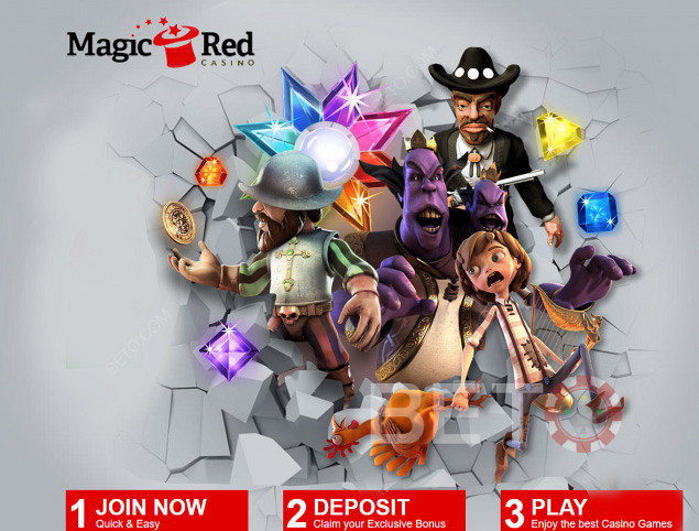 Magic Red pokies - ripper online casino for Aussies