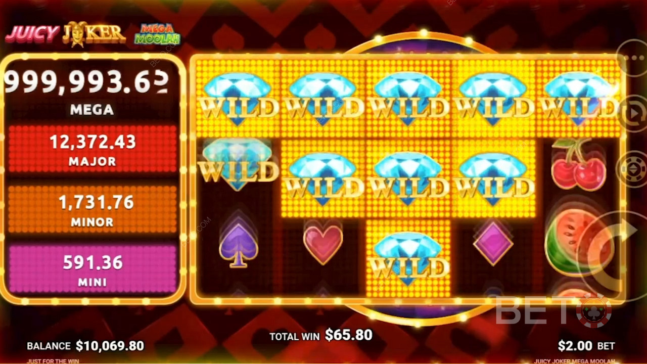 Stacking Juicy Joker Mega Moolah
