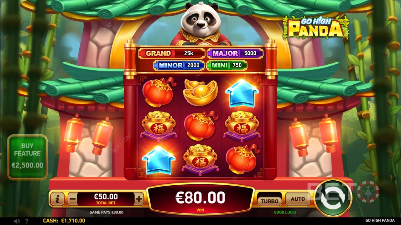 Go High Panda Review by BETO Pokies