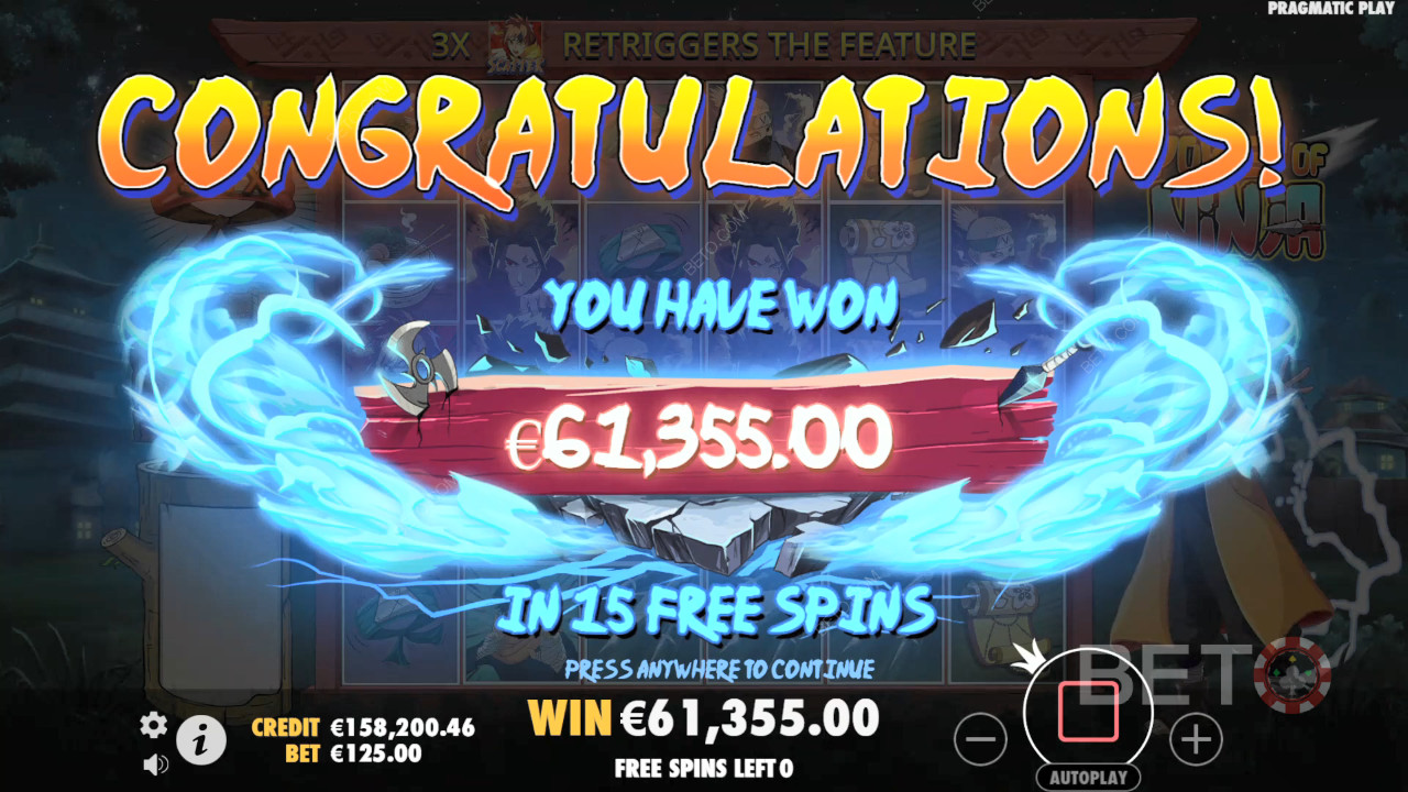 Ninja Power Pokie: Claim Up to 5,000x Your Stake!