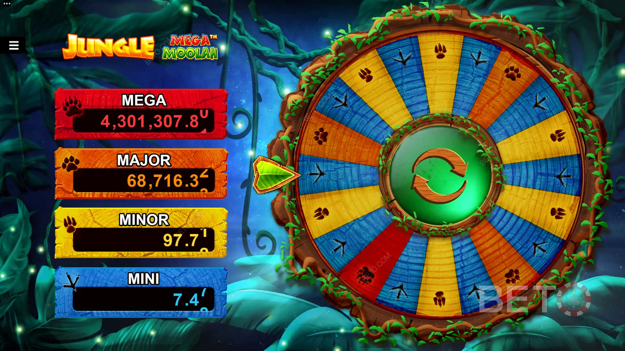 Max bet boosts your shot at snagging the Progressive Jackpots