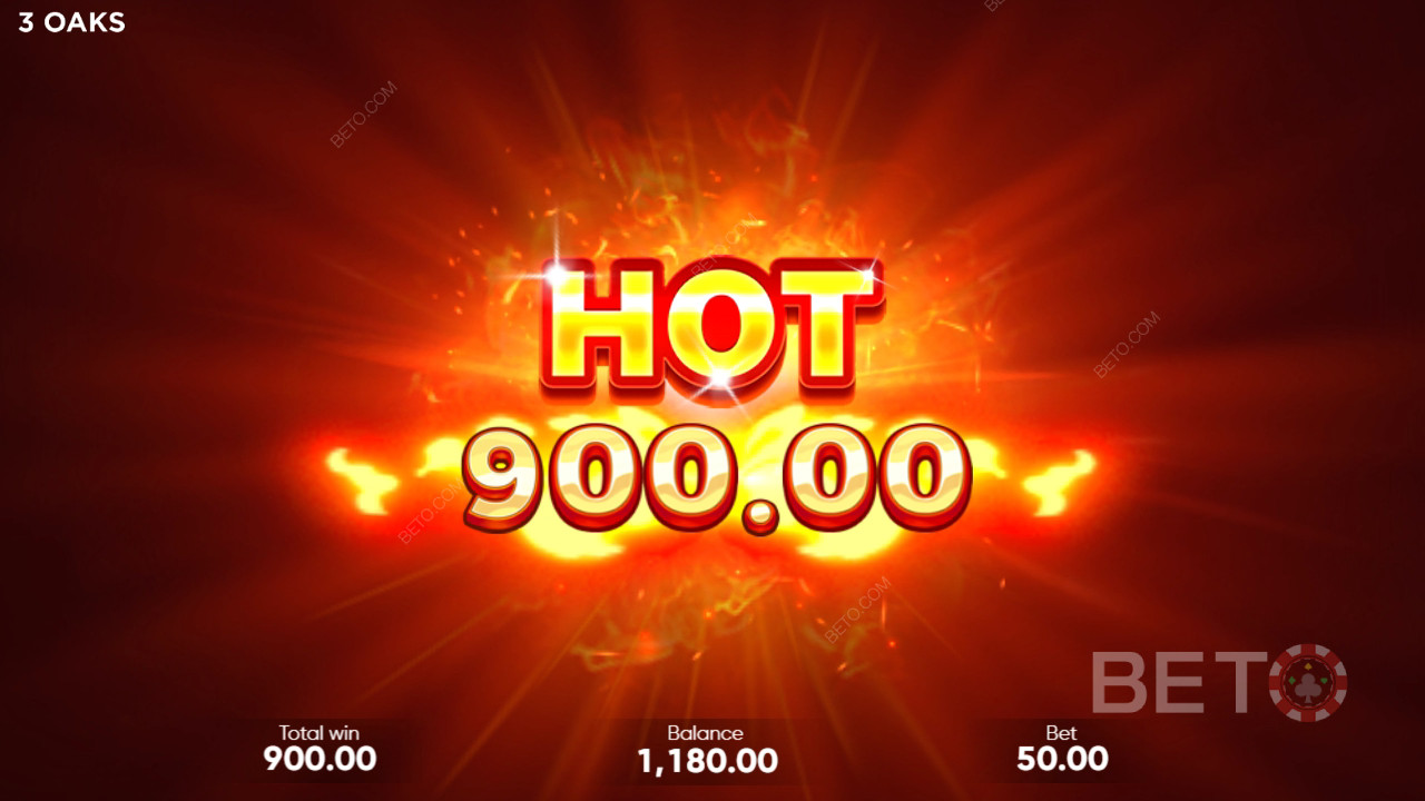 Score 500x Your Wager in the Coin Up: Hot Fire Pokie!