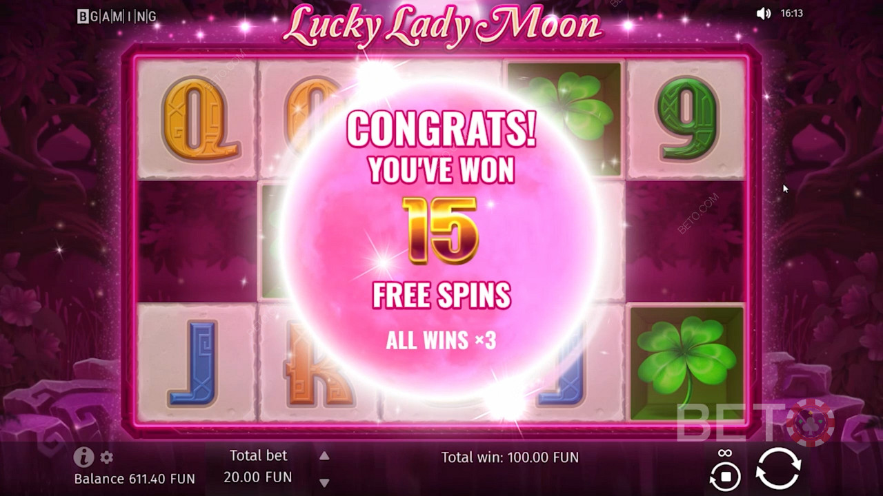 Ripper! Score 3 or more Scatters and nab yourself 15 bonus Free Spins