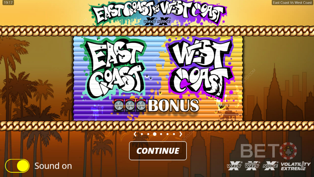 Spin the East Coast or Surf the West Coast