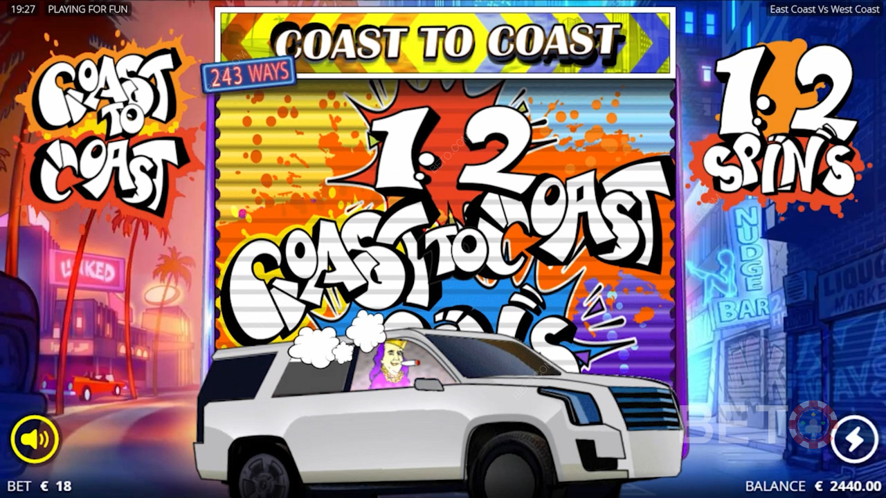 Score Big with Coast to Coast Pokies: 5 Bonus Symbols Unlock!