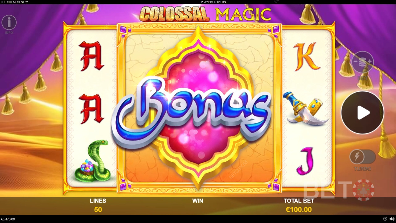 The Great Genie Review by BETO Pokies