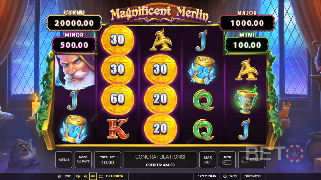Magnificent Merlin Review by BETO Pokies