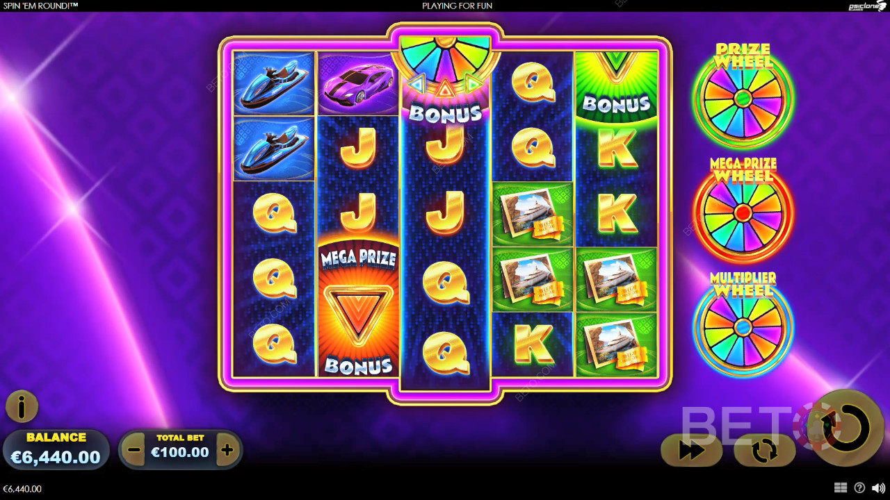 Spin 'Em Round Free Play