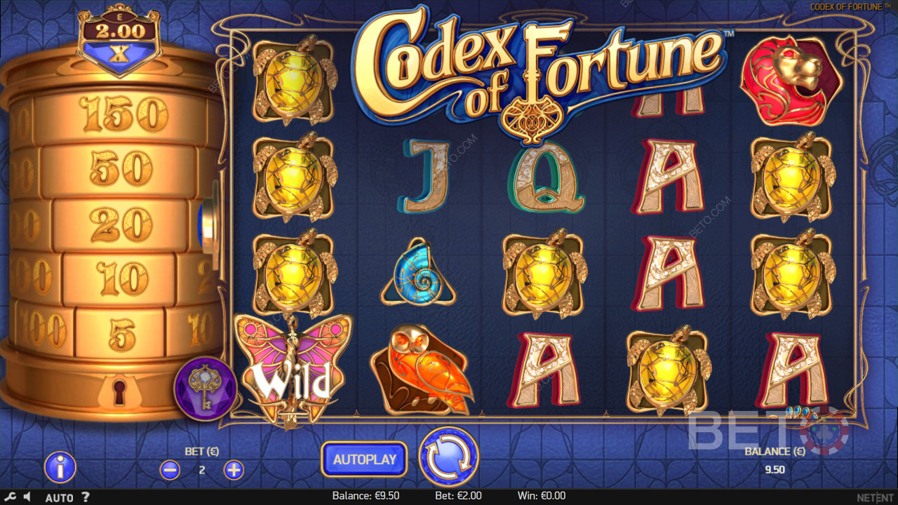 Aussie gold and blue in Codex of Fortune