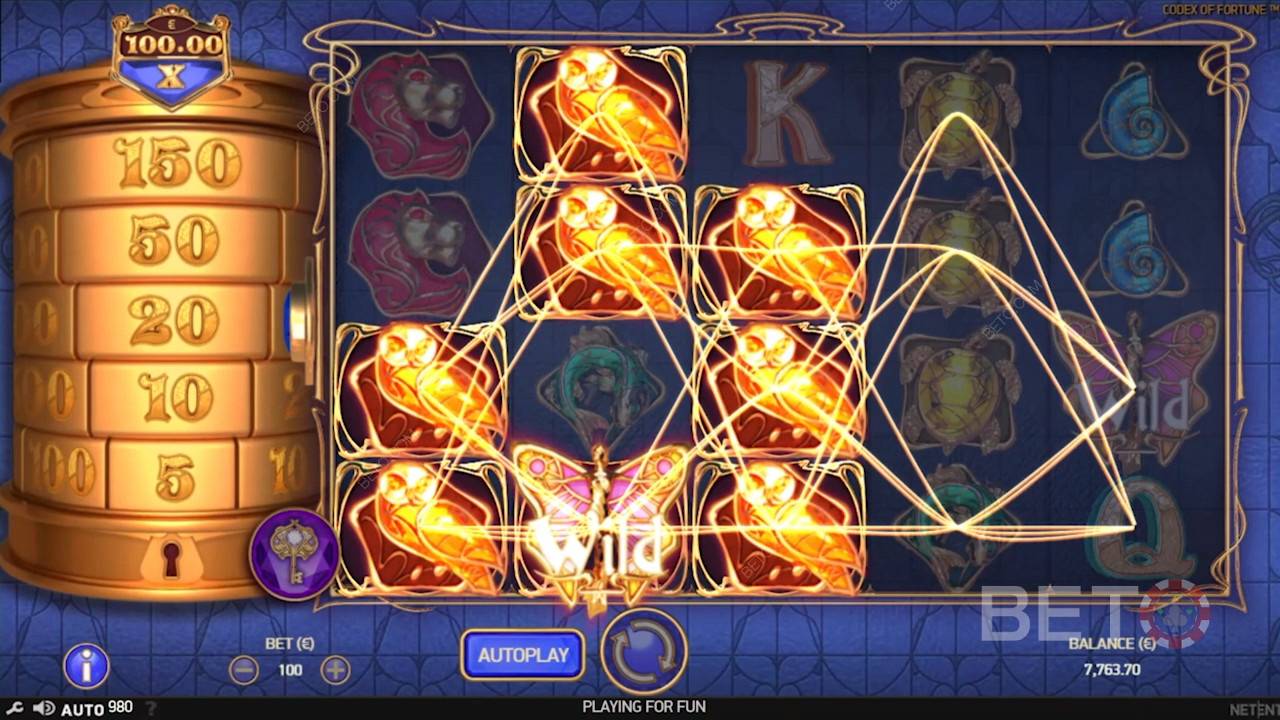 Cracking the mystical code in Codex of Fortune