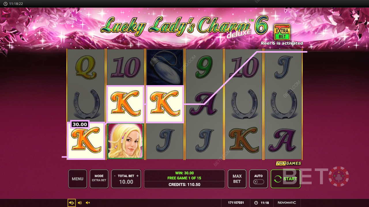 Score 12,804x Your Wager in Lucky Lady